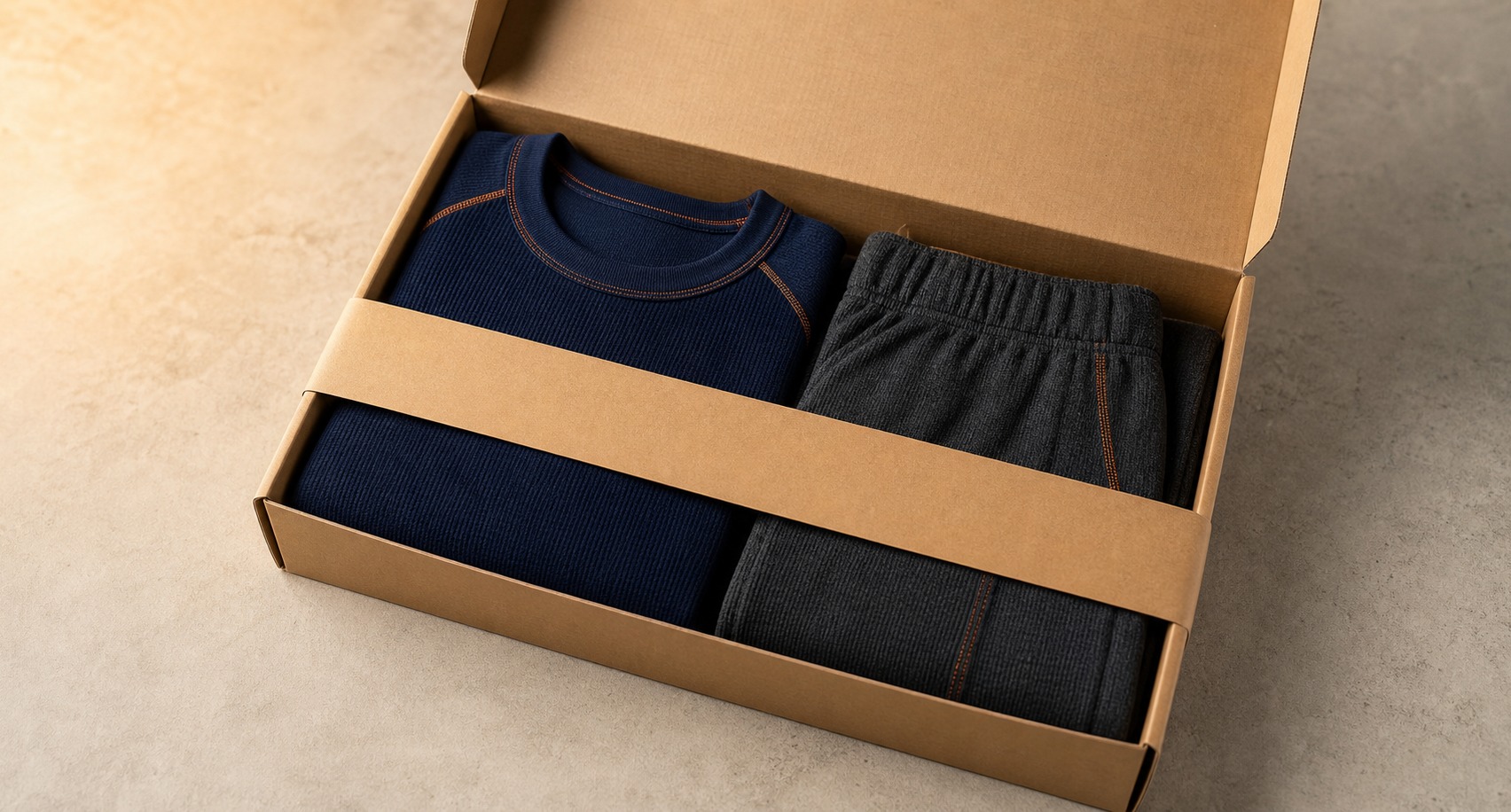 Thermal top and bottom sets — private label