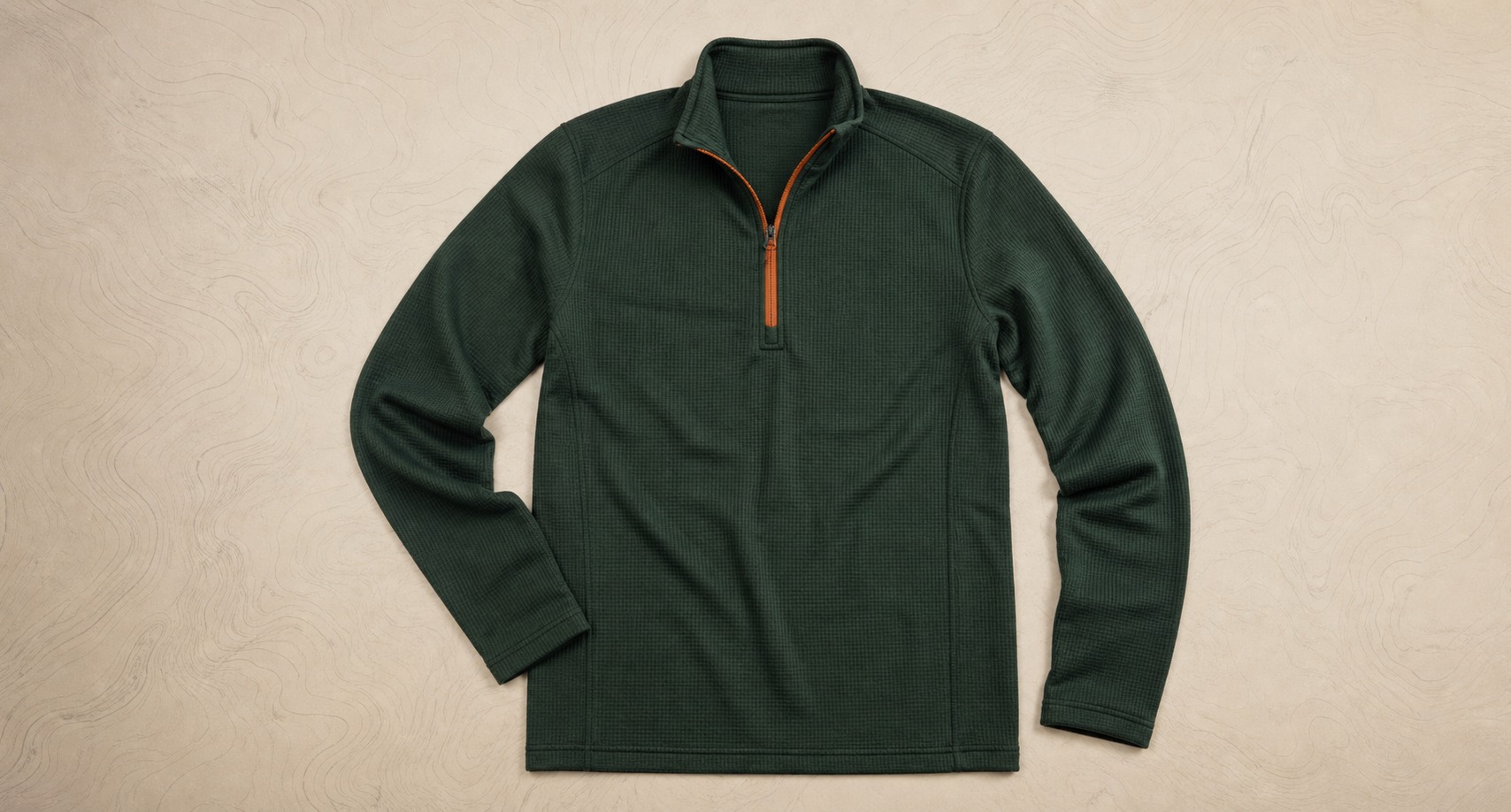 Half-zip thermal top — OEM production